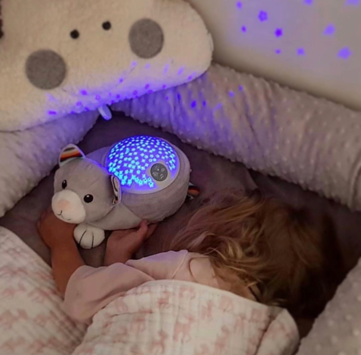 Kiki the star projector turns your nursery into a magical place